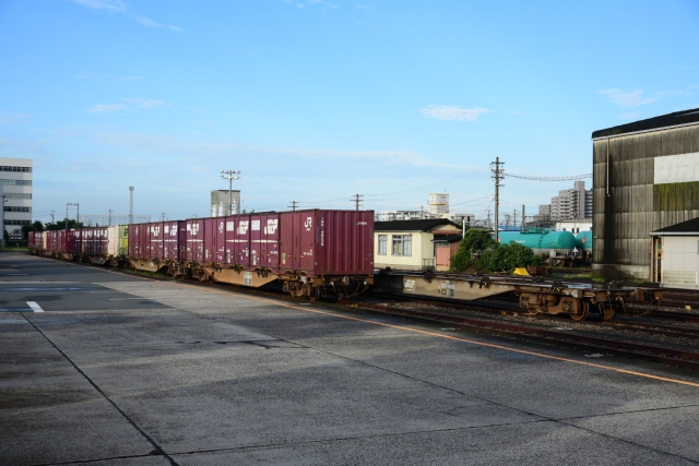 JR四日市駅の貨物駅